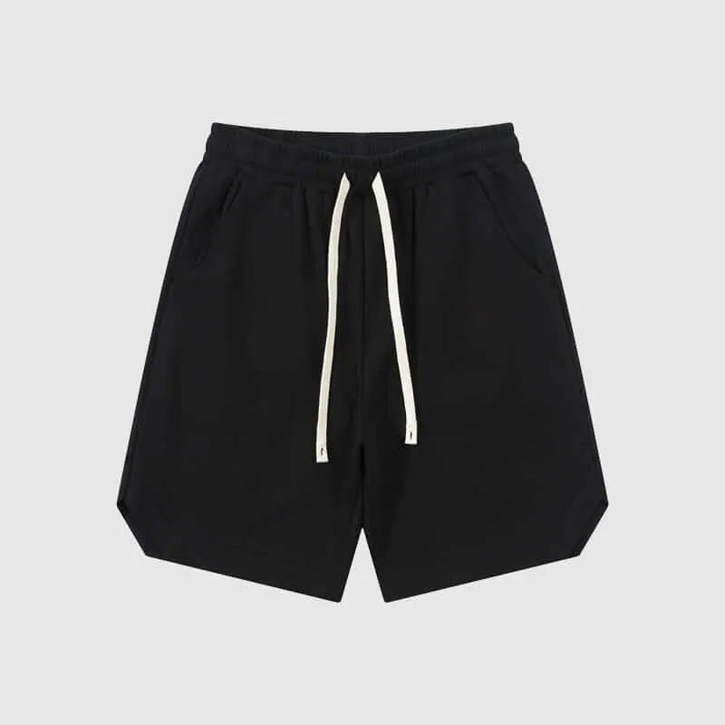 Men's Retro Cotton Twill Sport Shorts: Relaxed Fit