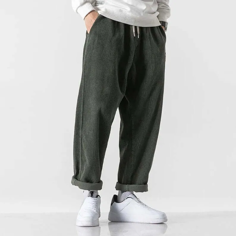 Men's Vintage Loose Fit Casual Pants