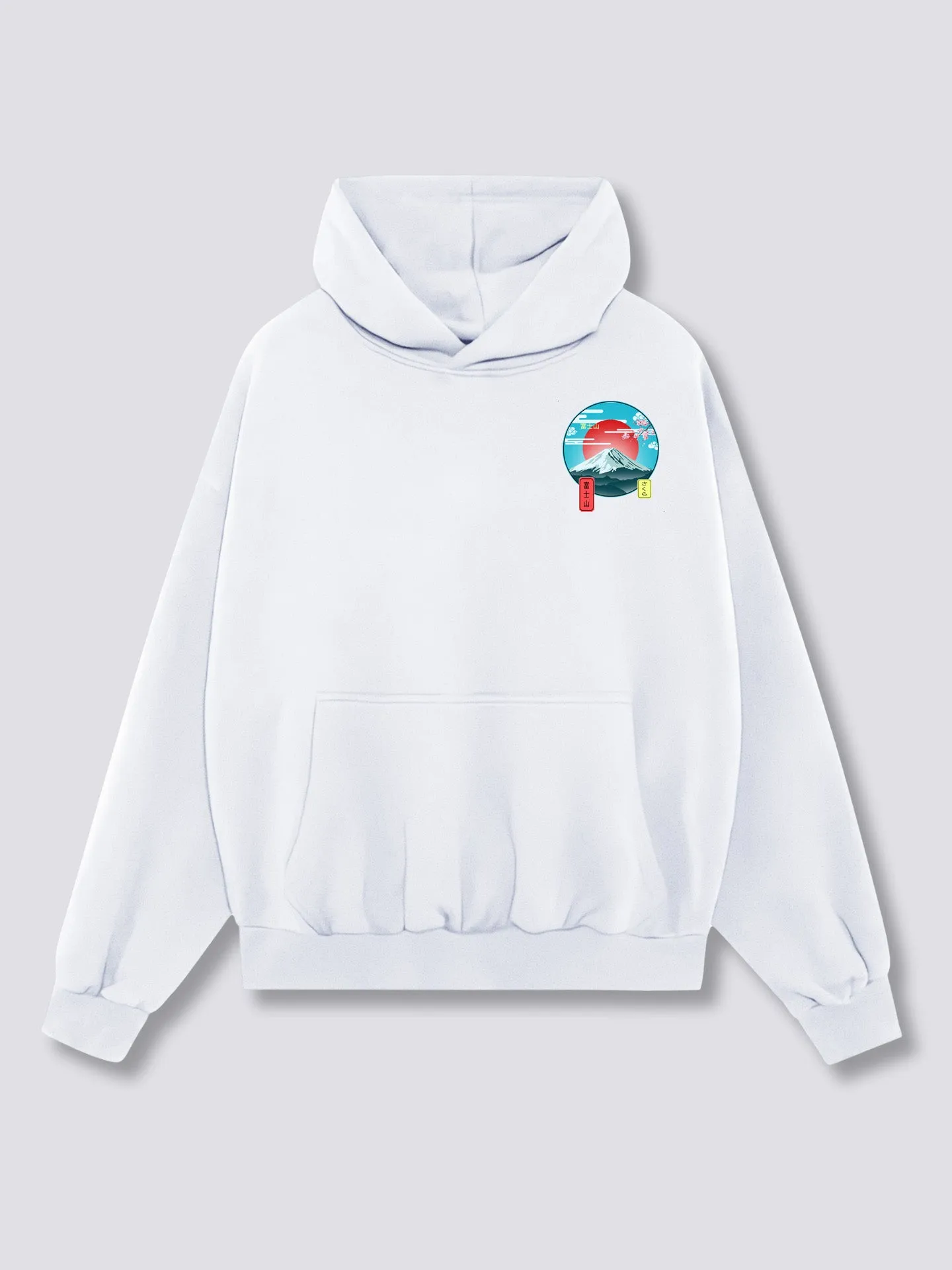 Mount Fuji Back Hoodie