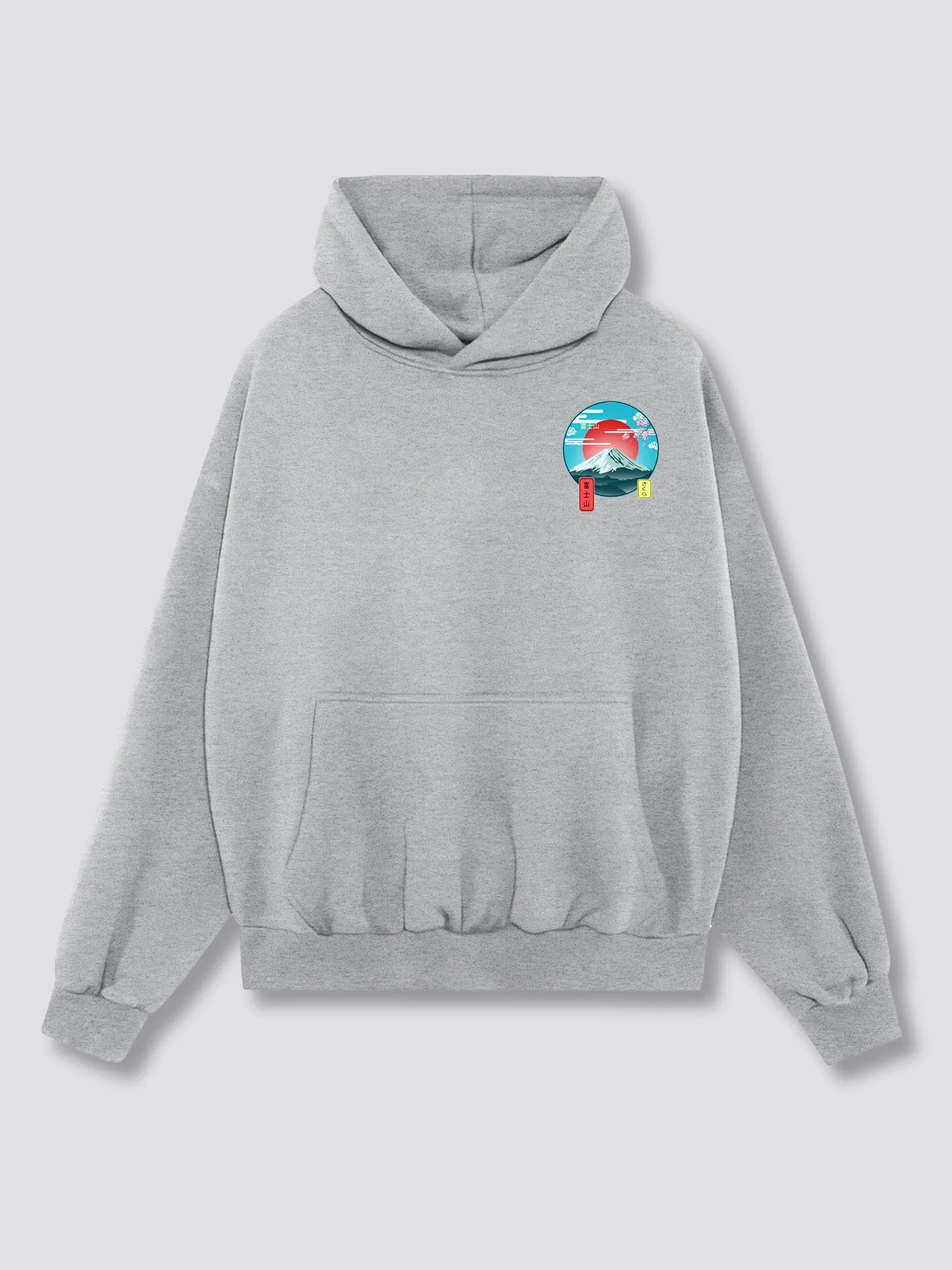 Mount Fuji Back Hoodie