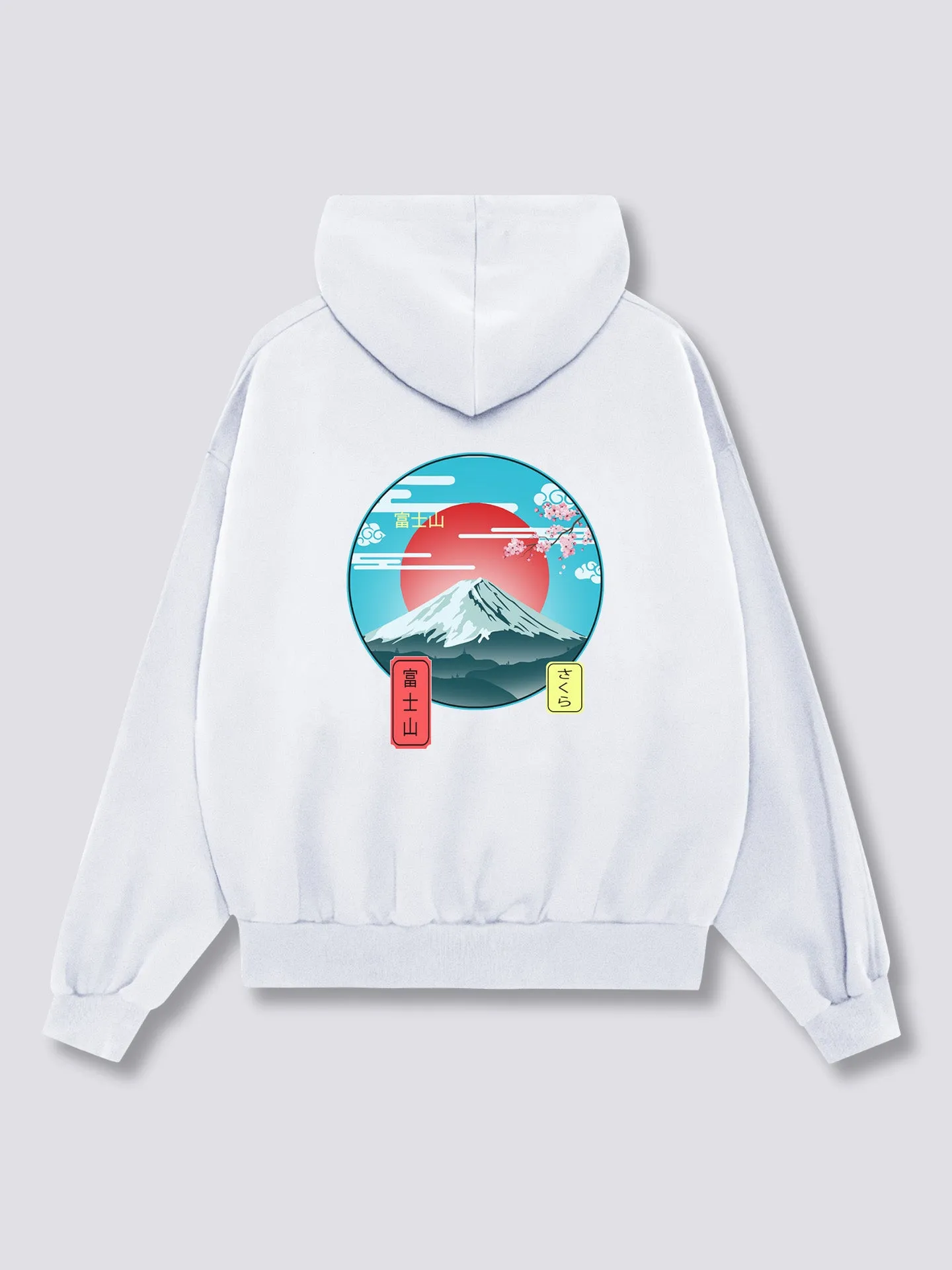 Mount Fuji Back Hoodie