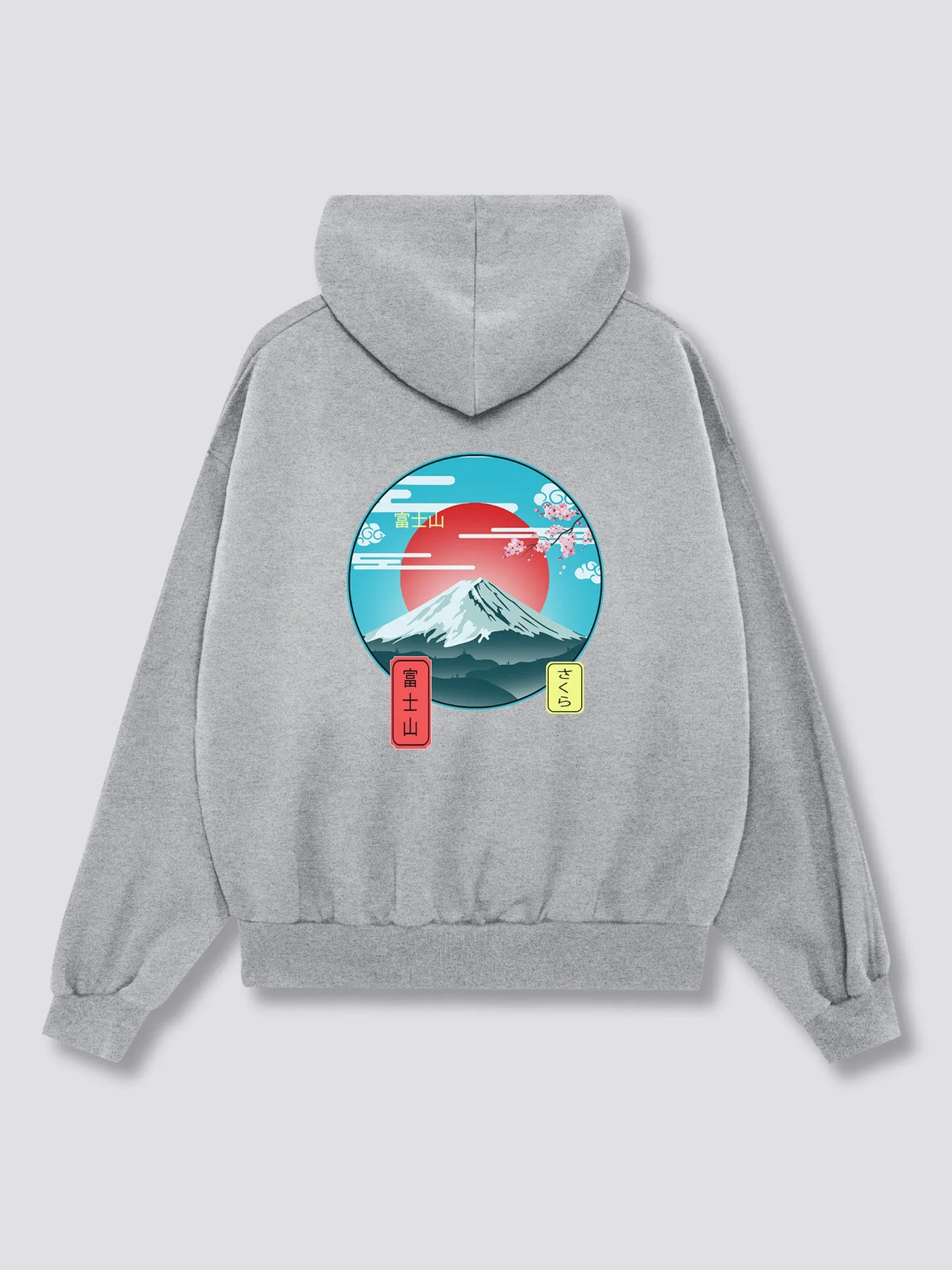Mount Fuji Back Hoodie