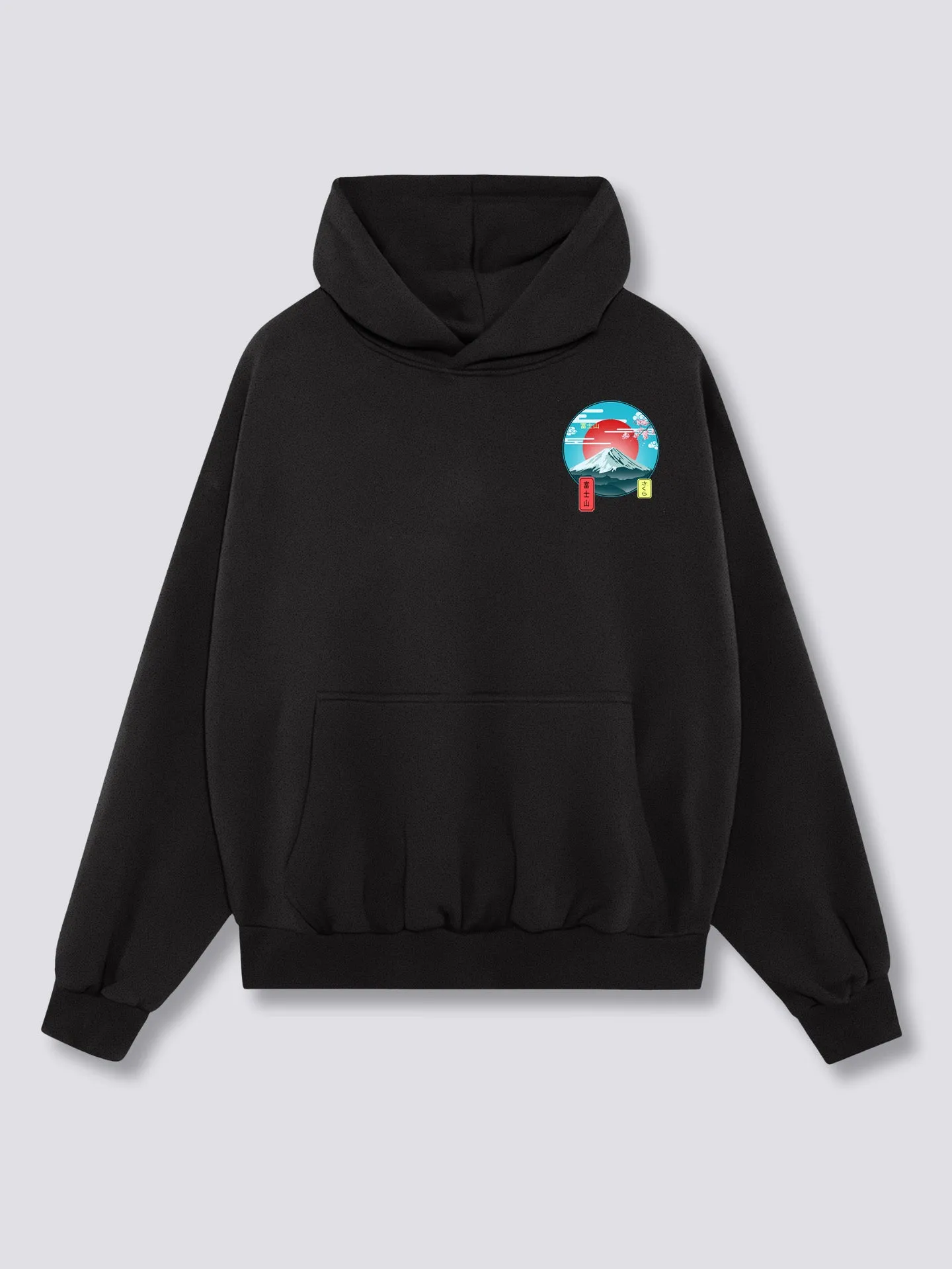Mount Fuji Back Hoodie
