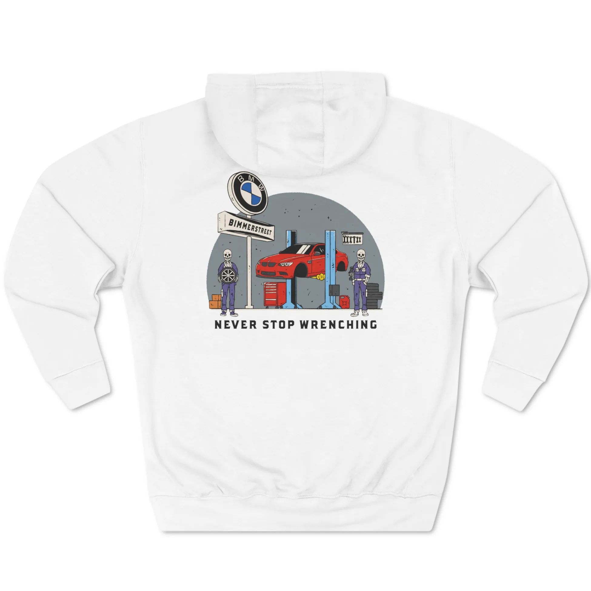Never Stop Wrenching Hoodie