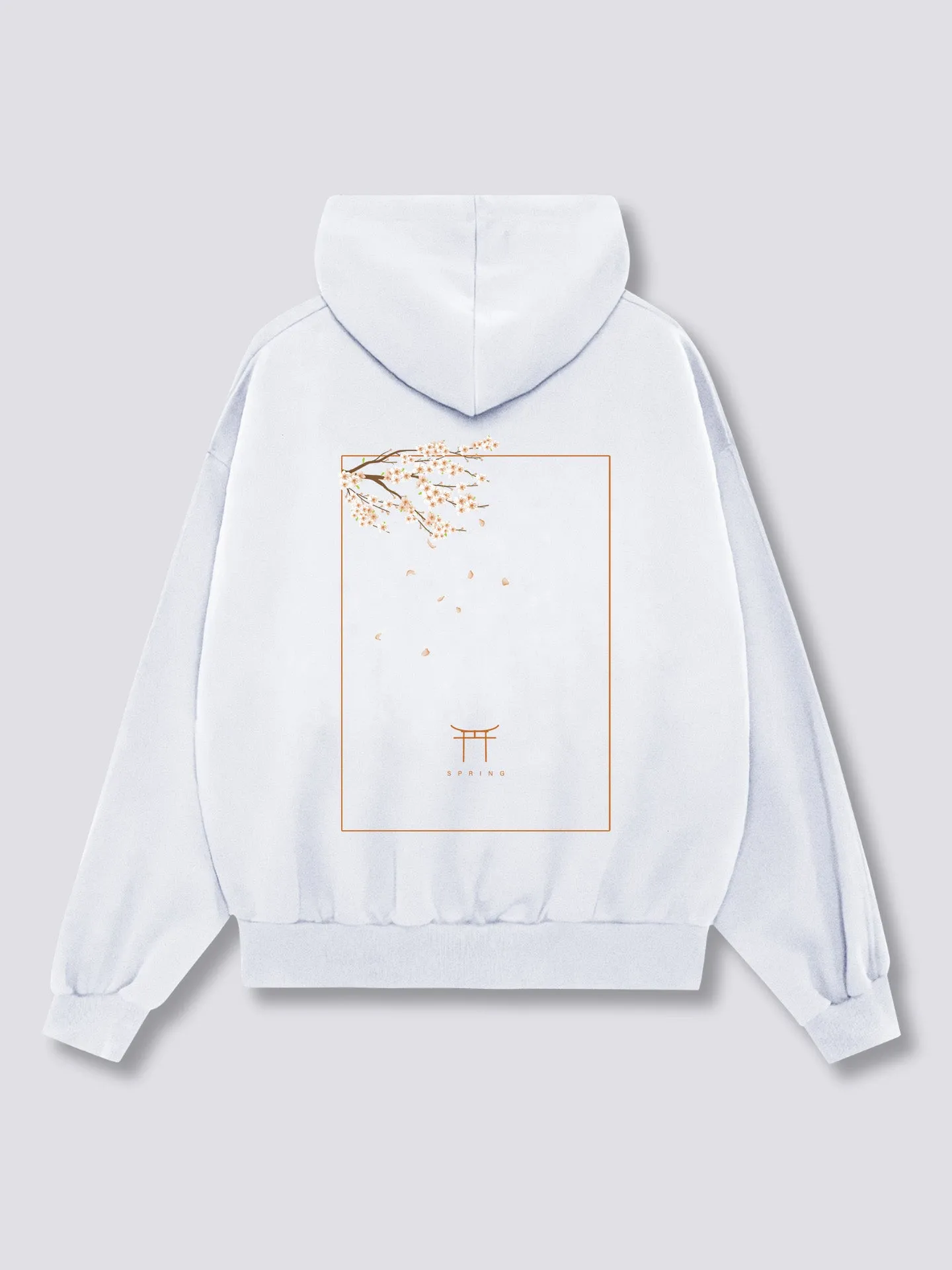 Peach Blossom Back Hoodie