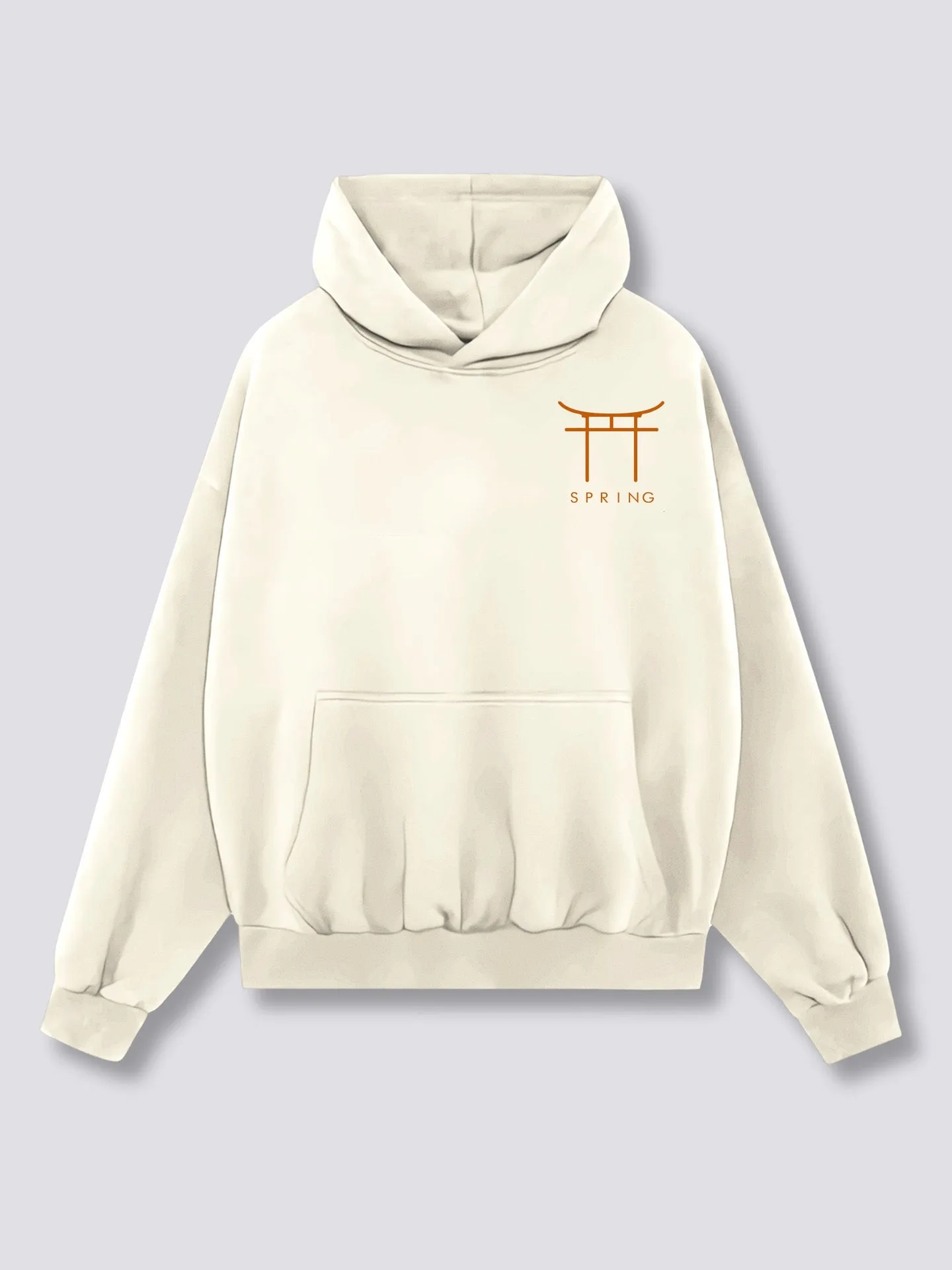 Peach Blossom Back Hoodie