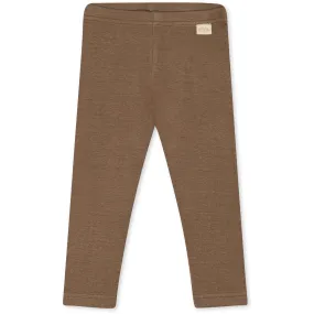 Petit Piao Chocolate Brown Leggings Modal