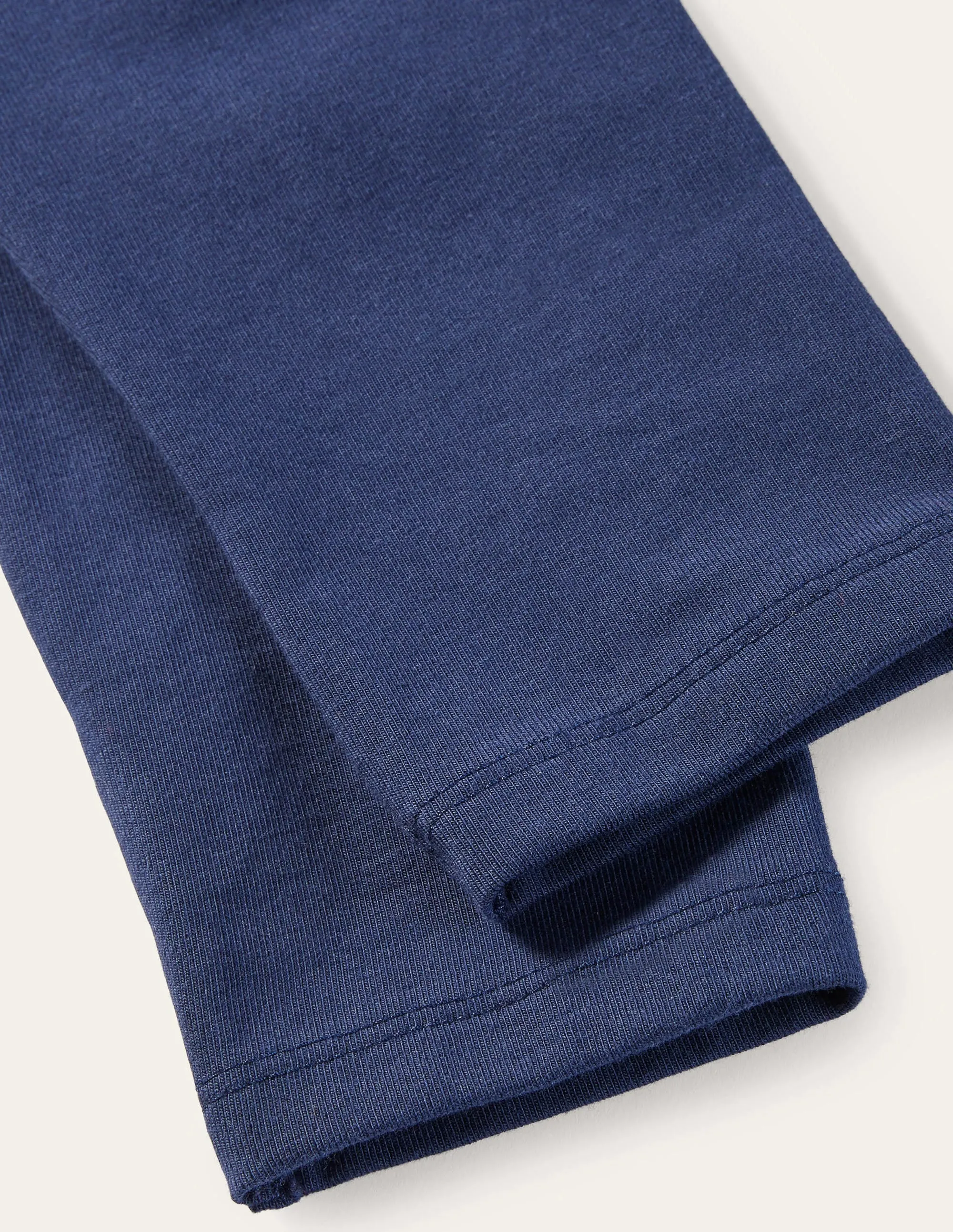 Plain Leggings-Starboard Blue