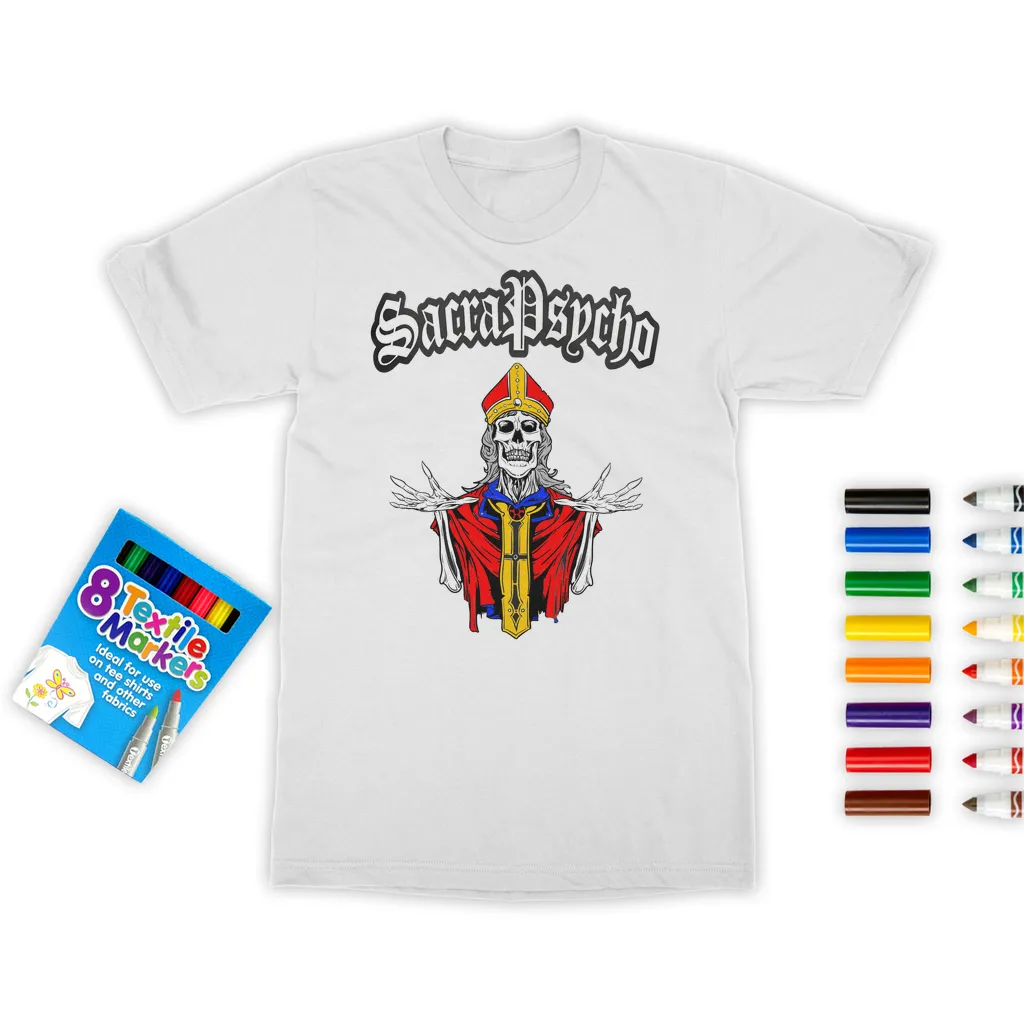 PsychoBishop Collection Colouring T-Shirt