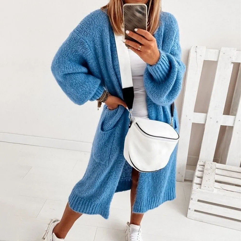 Pulll & Bare Cardigan | Elegant gebreid comfy oversized damesvest