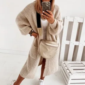 Pulll & Bare Cardigan | Elegant gebreid comfy oversized damesvest