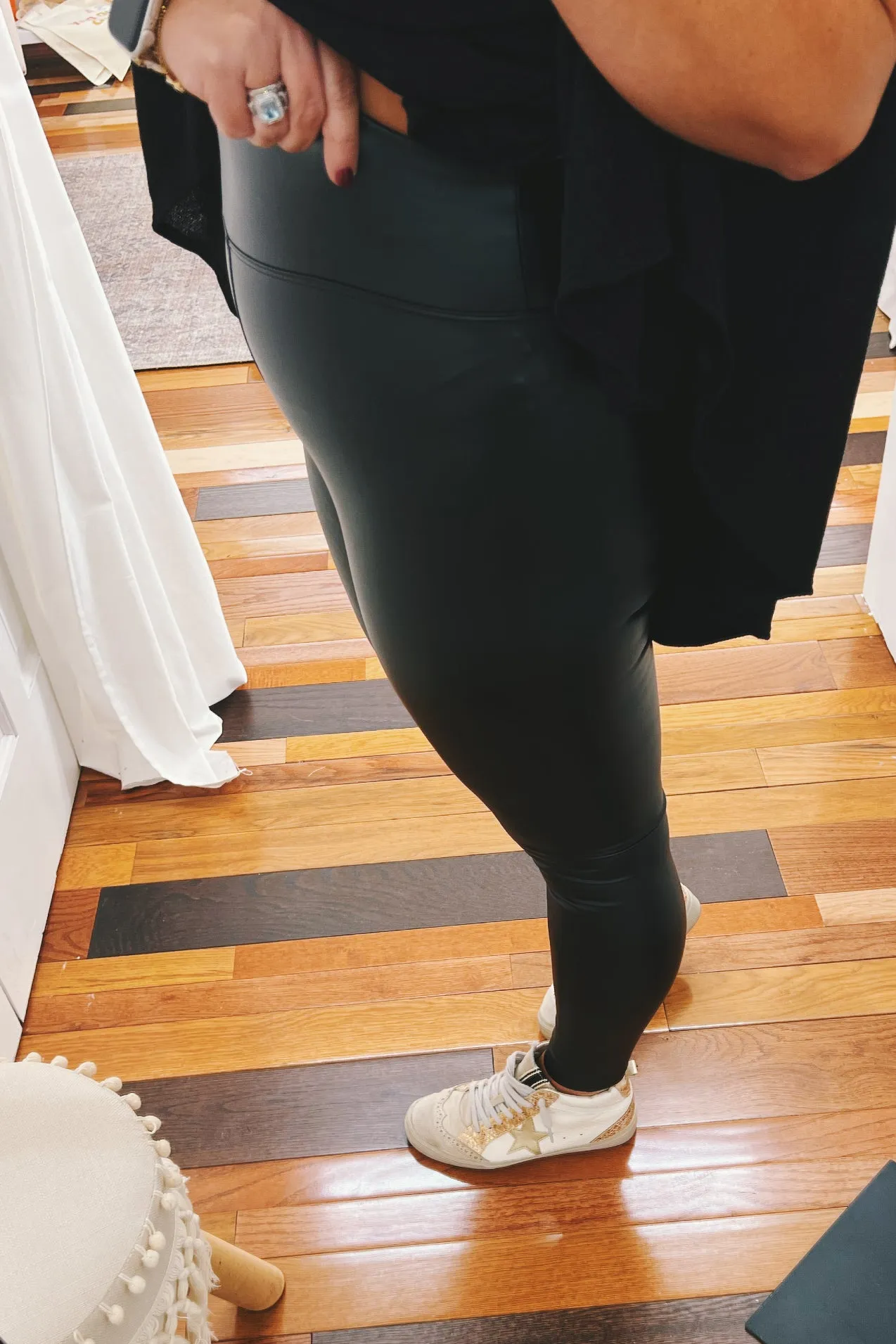 Quinn Faux Leather Leggings