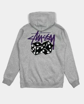 Stussy - Pair Of Dice Fleece Hood - Grey