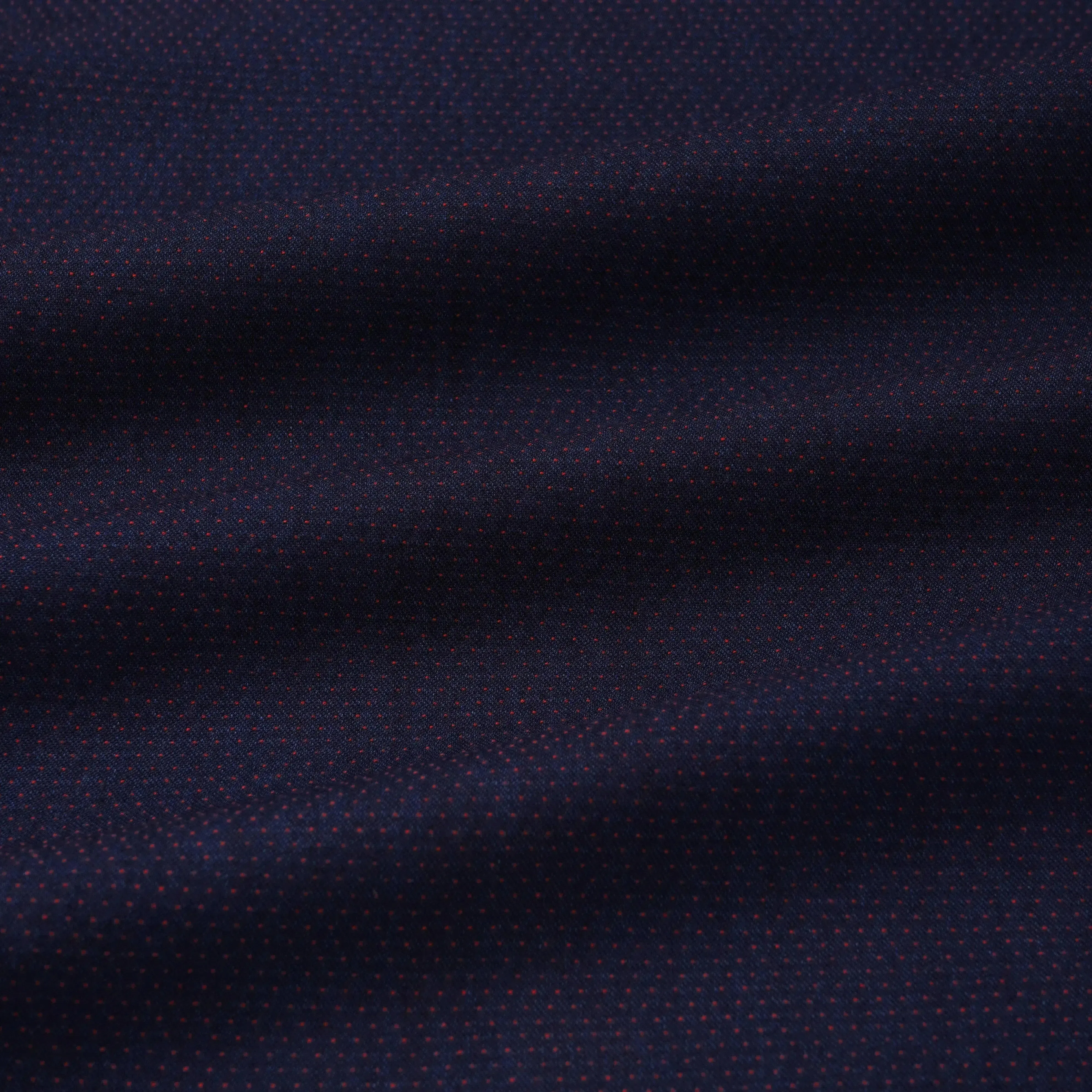 Thomas Pink Slim Fit Smart Casual Indigo Pin Dot Shirt