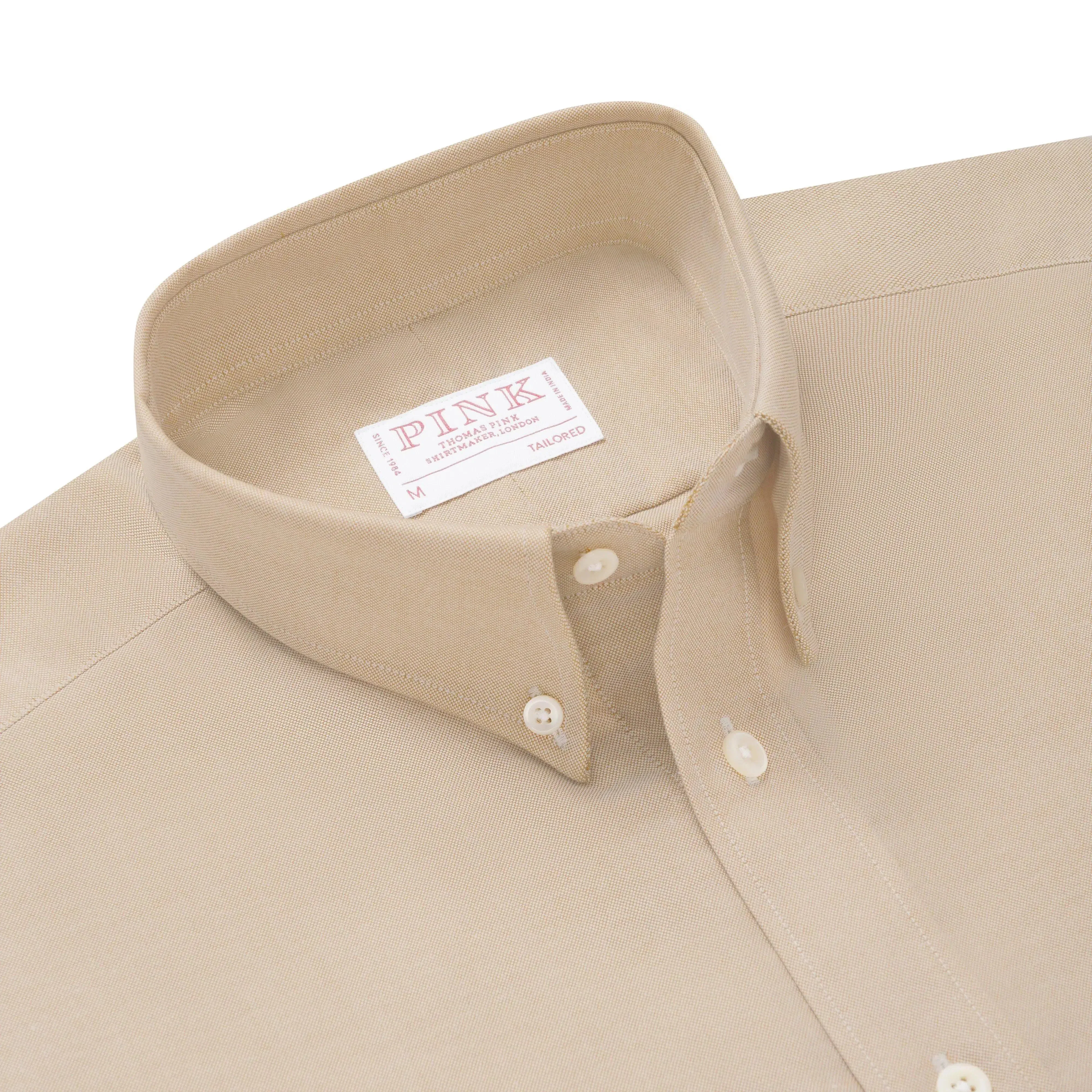 Thomas Pink Tailored Fit Smart Casual Contrast Oxford Shirt