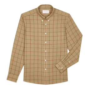 Thomas Pink Tailored Fit Smart Casual Large Twill Check Shirt