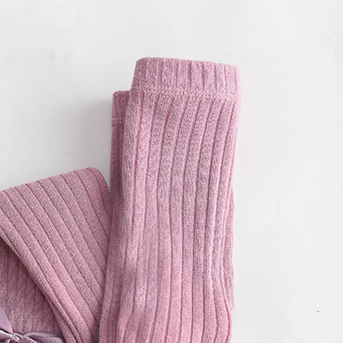 Toddler / Kid Girl Bowknot Stretchy  Solid Dancing Leggings