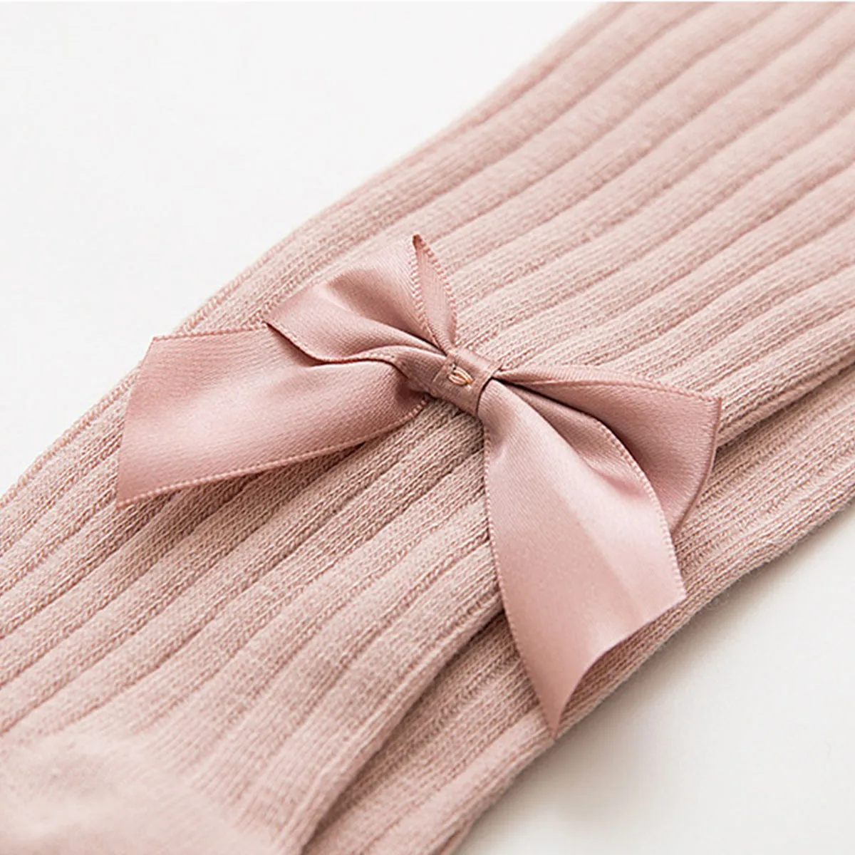 Toddler / Kid Girl Bowknot Stretchy  Solid Dancing Leggings