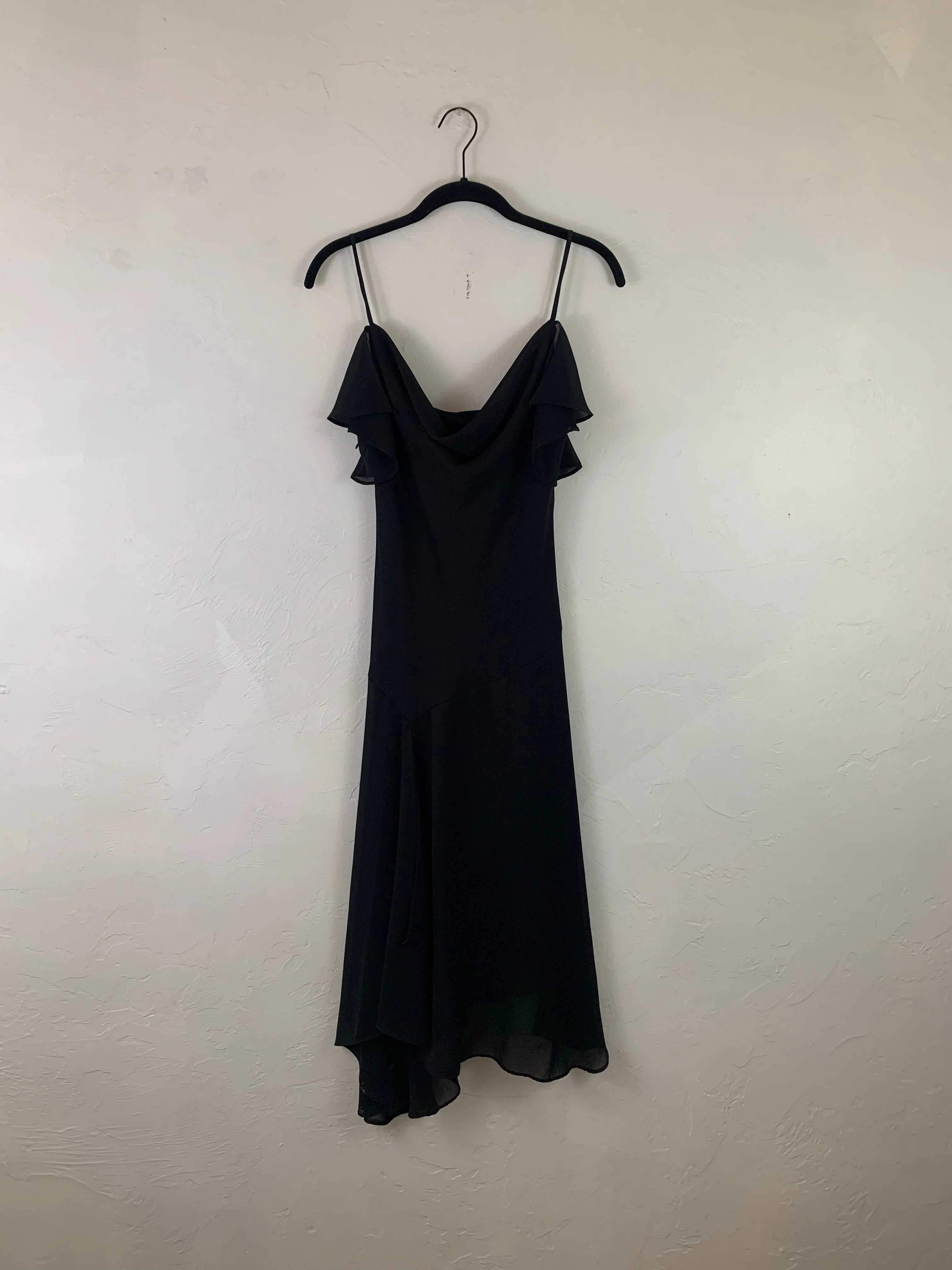 Tulle midi flowy dress