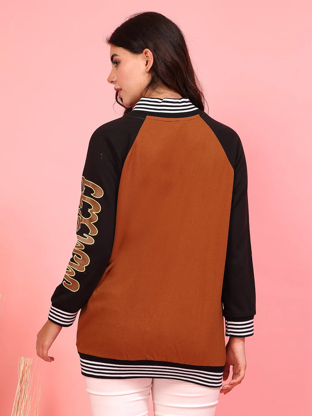 Women’s Trendy Varsity Bomber