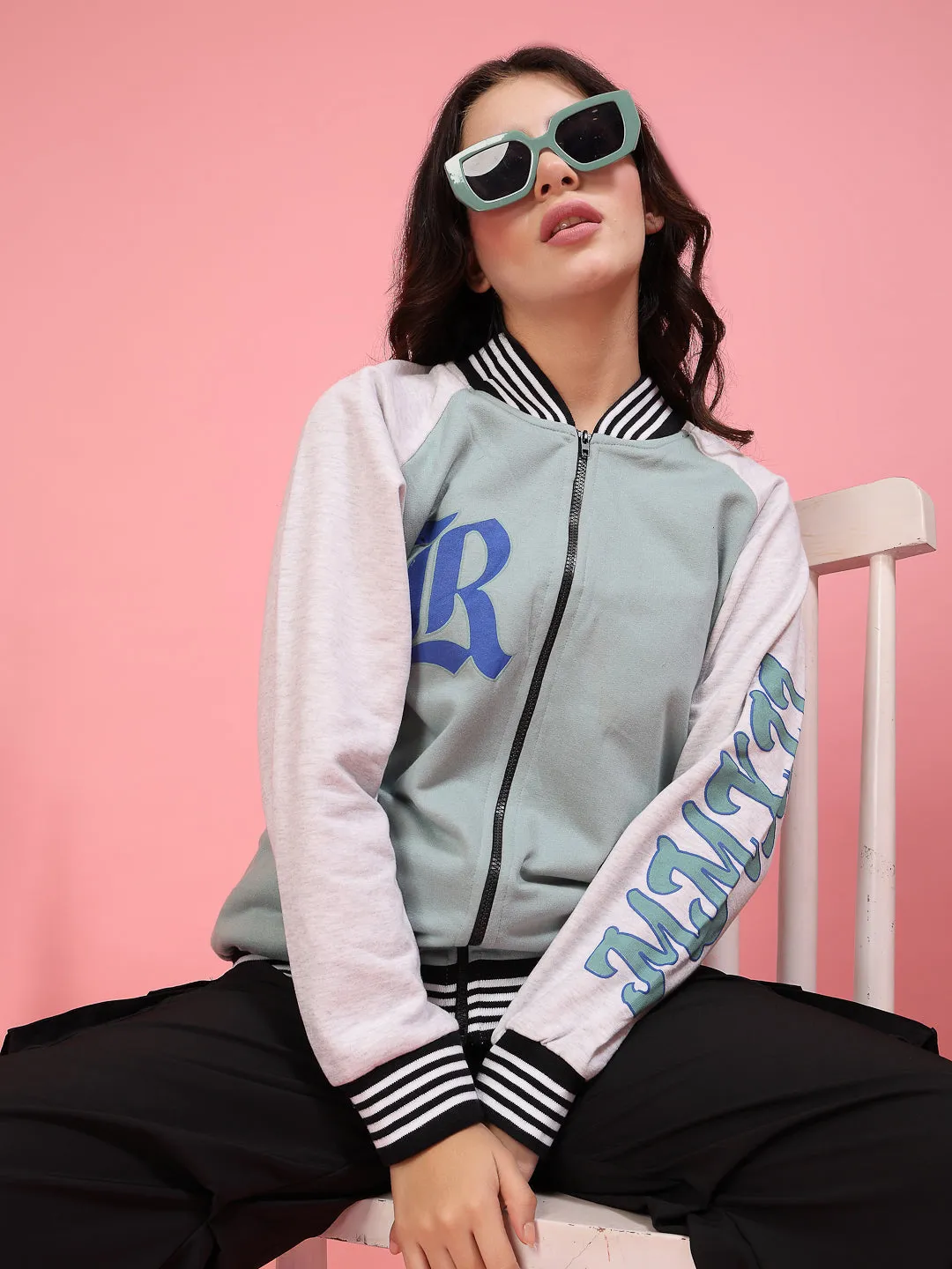 Women’s Trendy Varsity Bomber