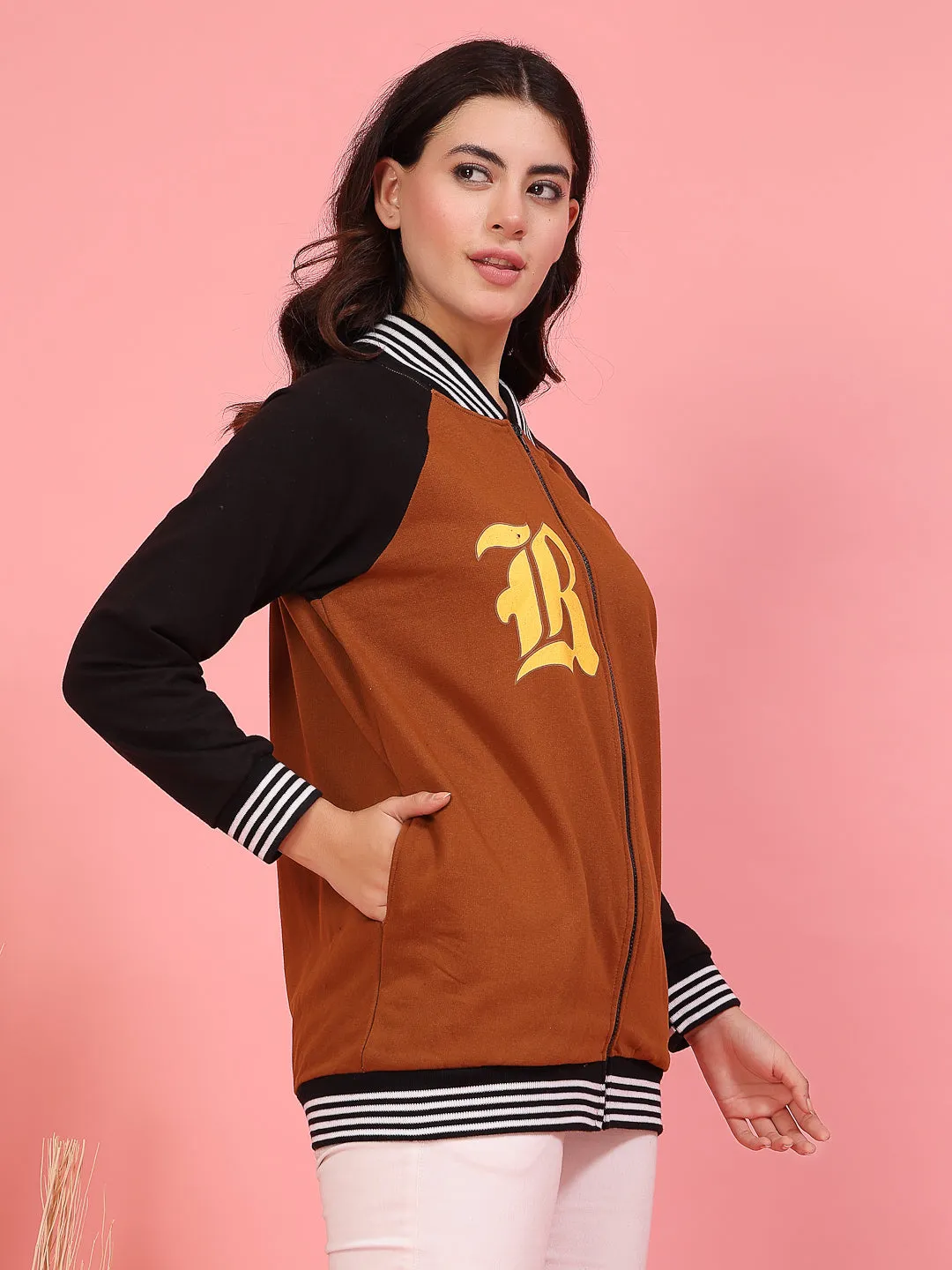 Women’s Trendy Varsity Bomber